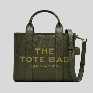 Marc Jacobs Bags MARC JACOBS The Leather Small Tote Bag Traveler Tote Forest H009L01SP21