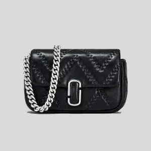 Marc Jacobs Bags MARC JACOBS The Quilted Leather J Marc Mini Shoulder Bag Black 2F4HCR037H04