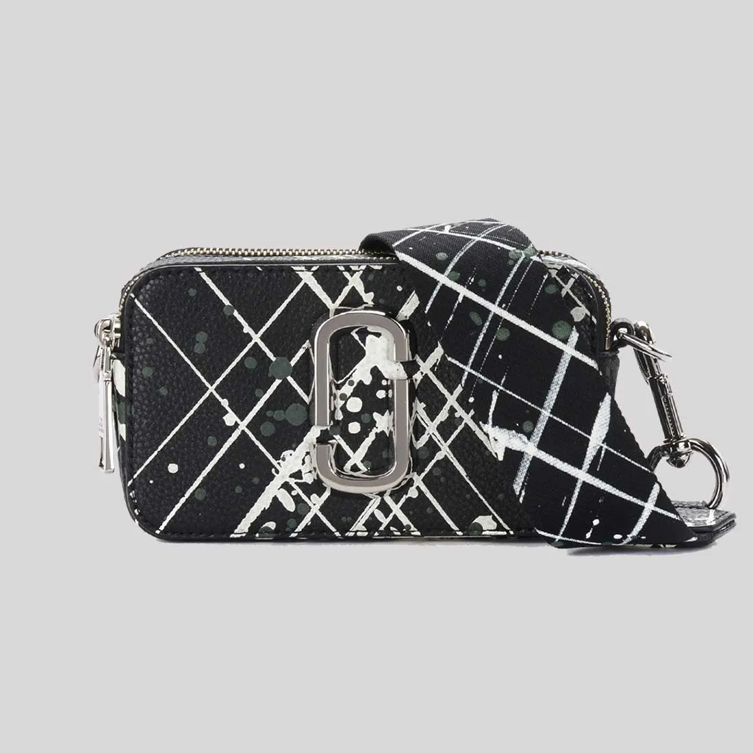 Marc Jacobs Bags MARC JACOBS The Splatter Snapshot Shoulder Bag Black Multi H153L01SP22