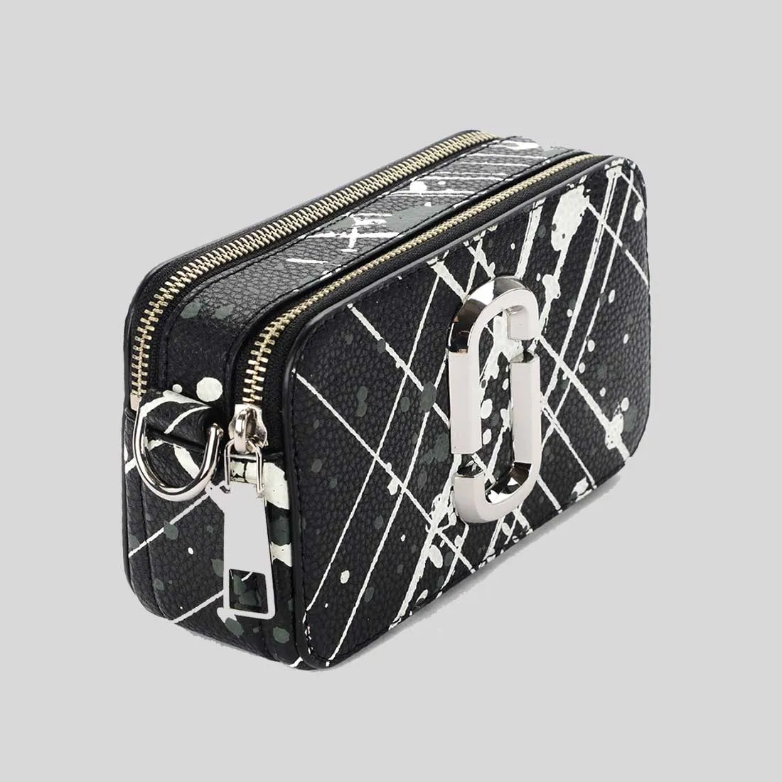 Marc Jacobs Bags MARC JACOBS The Splatter Snapshot Shoulder Bag Black Multi H153L01SP22