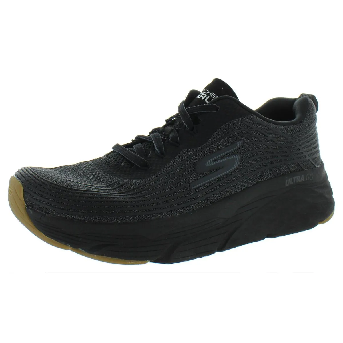 Max Cushioning Eite Mens Padded Insole Knit Running Shoes