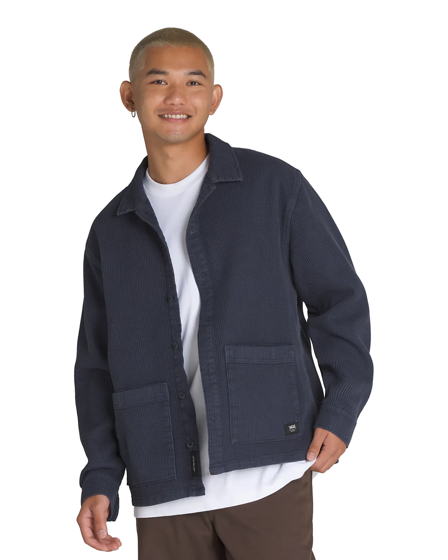 Maywood Dobby Shacket in Parisian Night