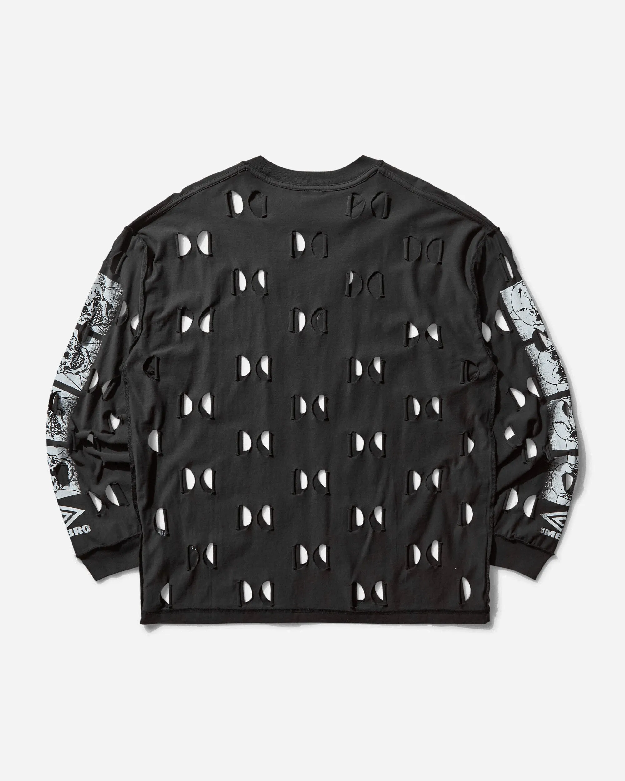 Men's Against The Fence Longsleeve T-Shirt Washed Black