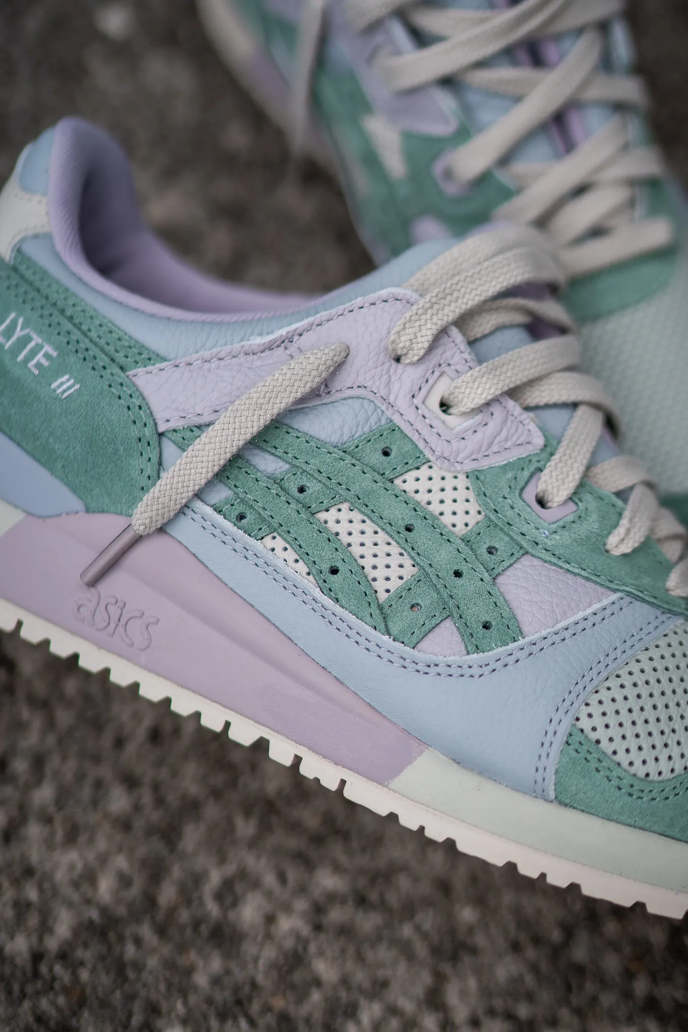 Mens Asics Gel-Lyte 3 OG (Light Sage/Slate Grey)