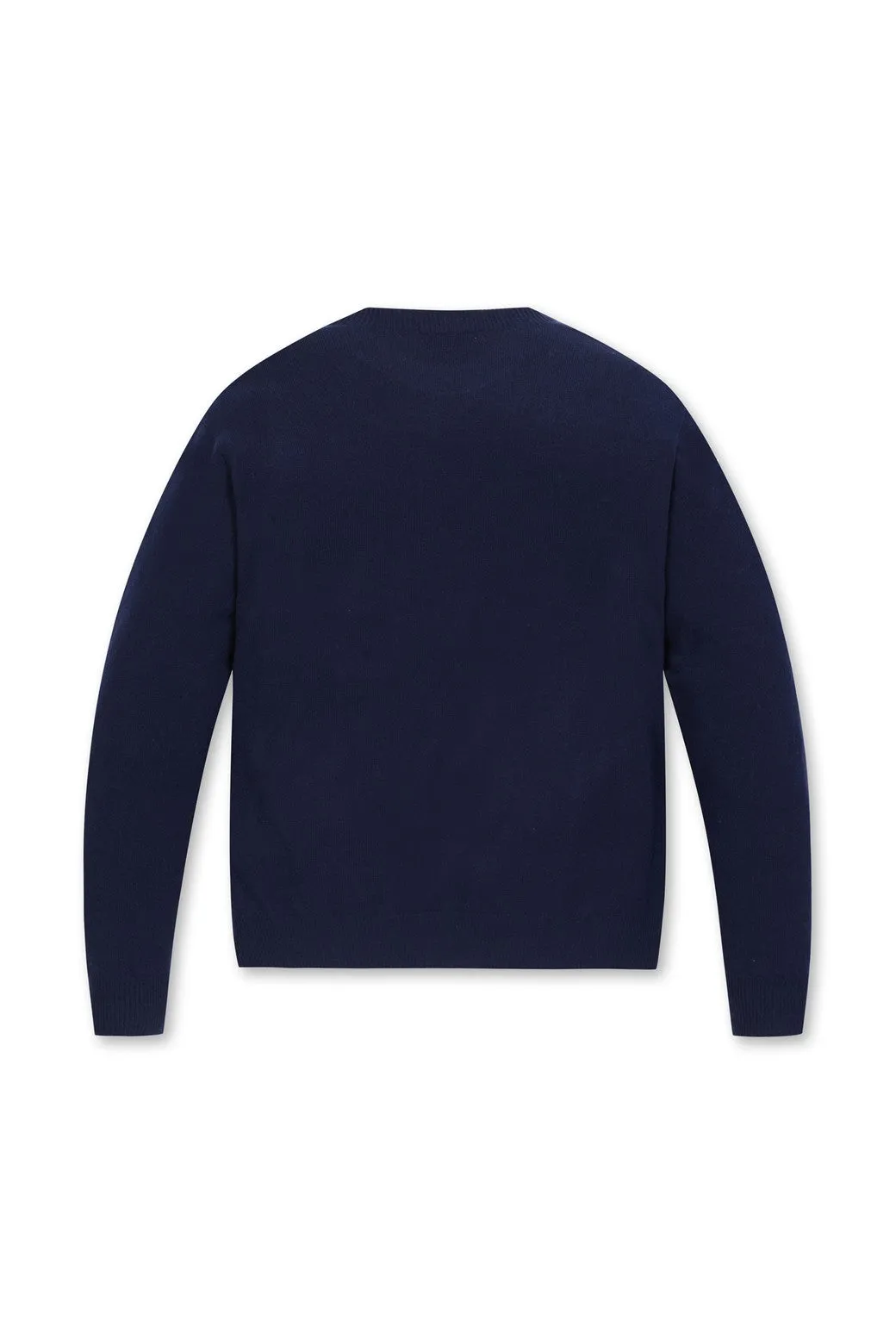 Men's GG Cashmere Crewneck Sweater Navy
