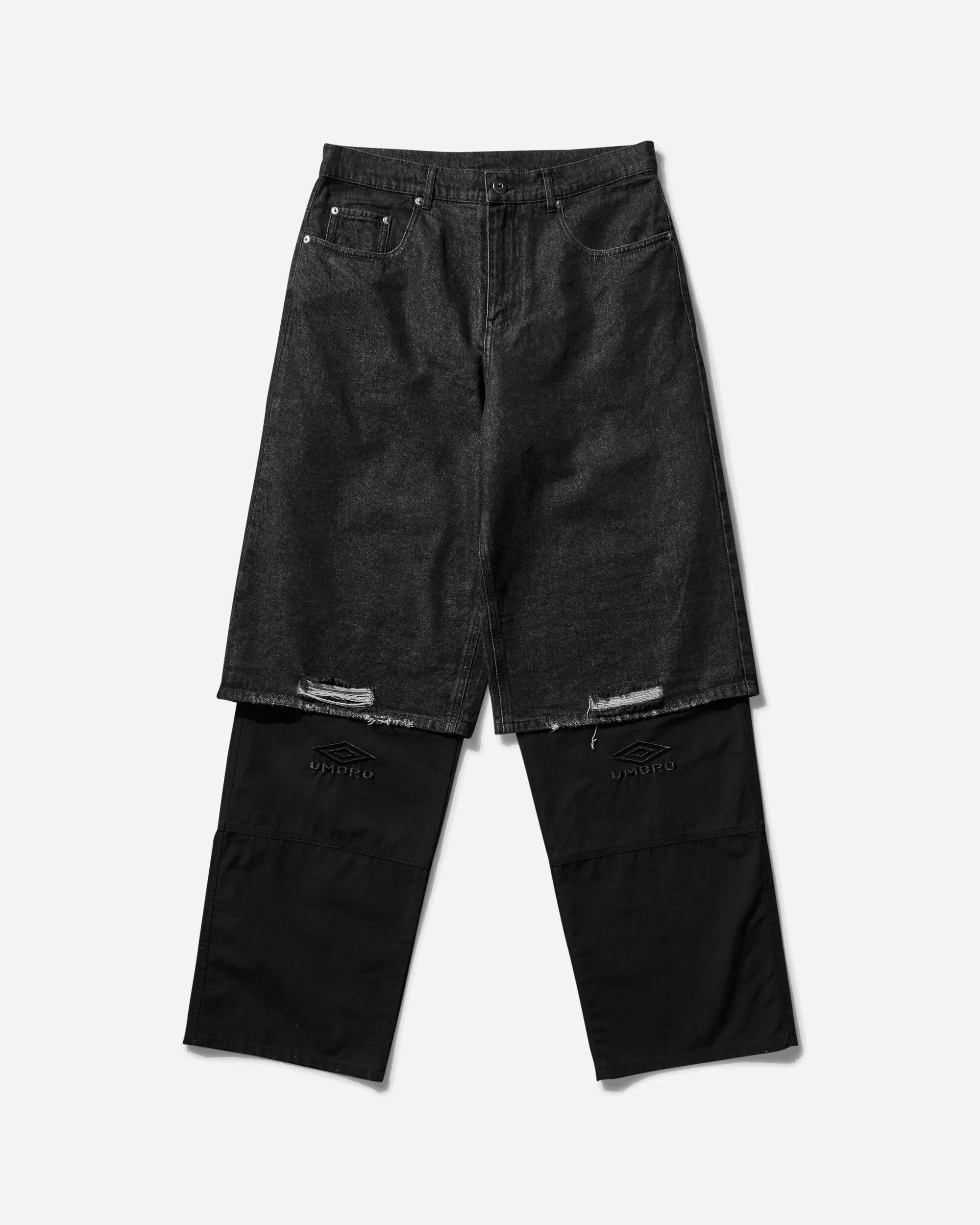Men's Hybrid Cargo Pants Washed Black