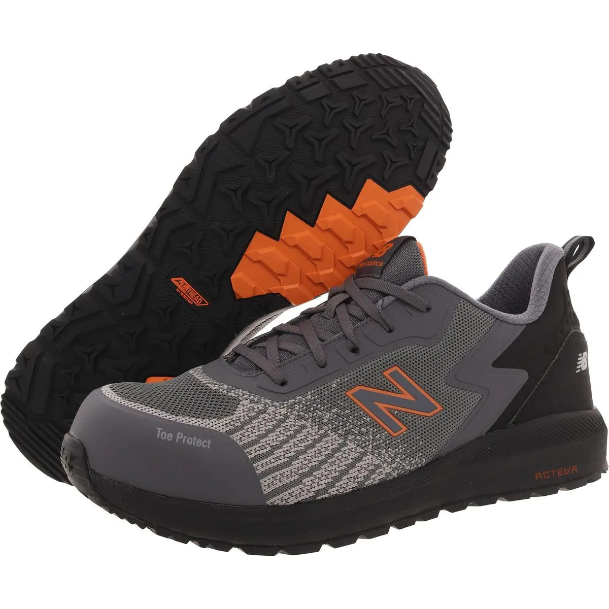 Mens Lace-Up Knit Running & Training Shoes