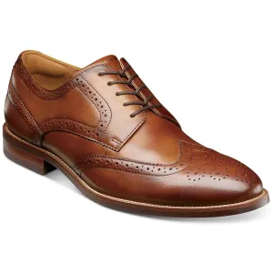 Mens Leather Brogue Oxfords
