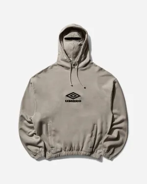 Men's Logo Masked Hoodie Taupe