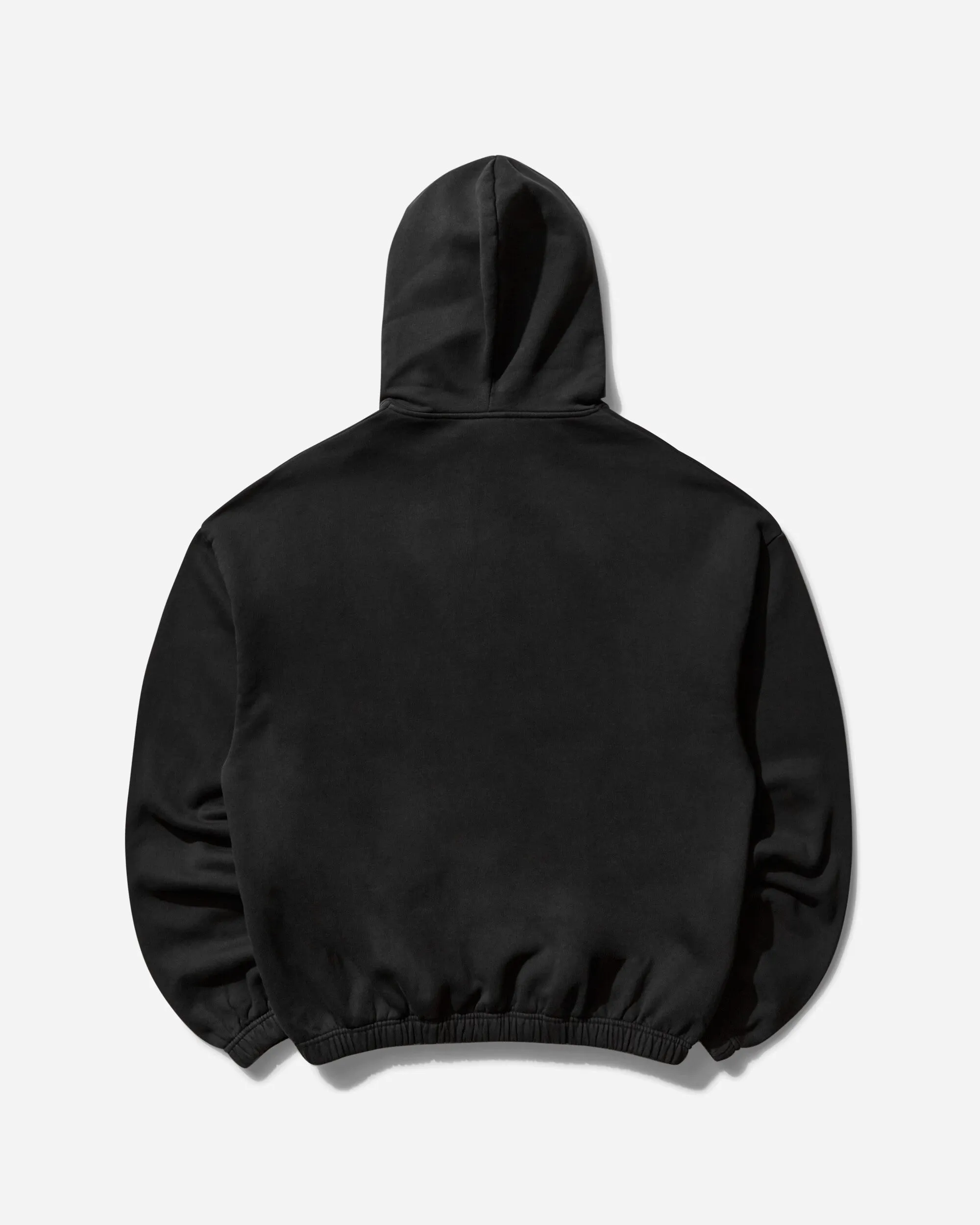Men's Logo Masked Hoodie Washed Black