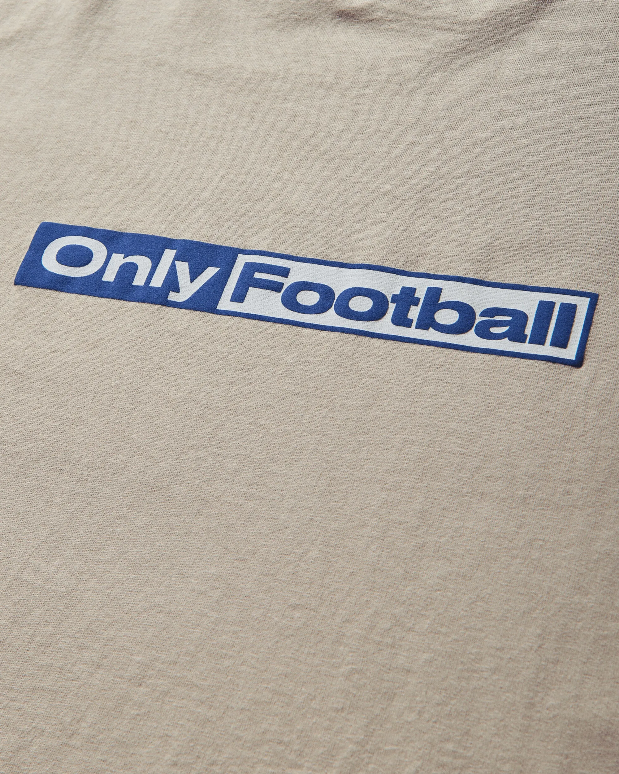 Men's Only Football T-Shirt Ivory