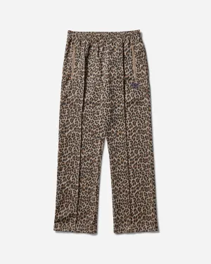 Men's Poly Jacquard Track Pants Leopard