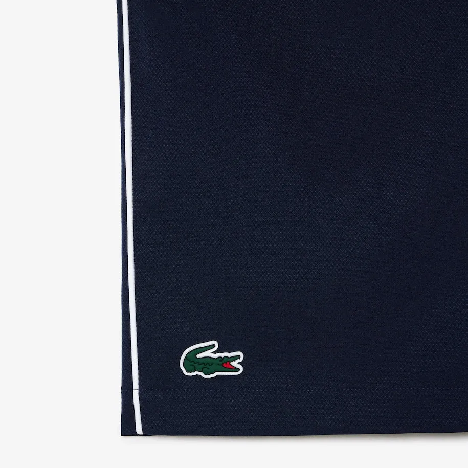 Men's Recycled Fabric Stretch Tennis Shorts Navy Blue