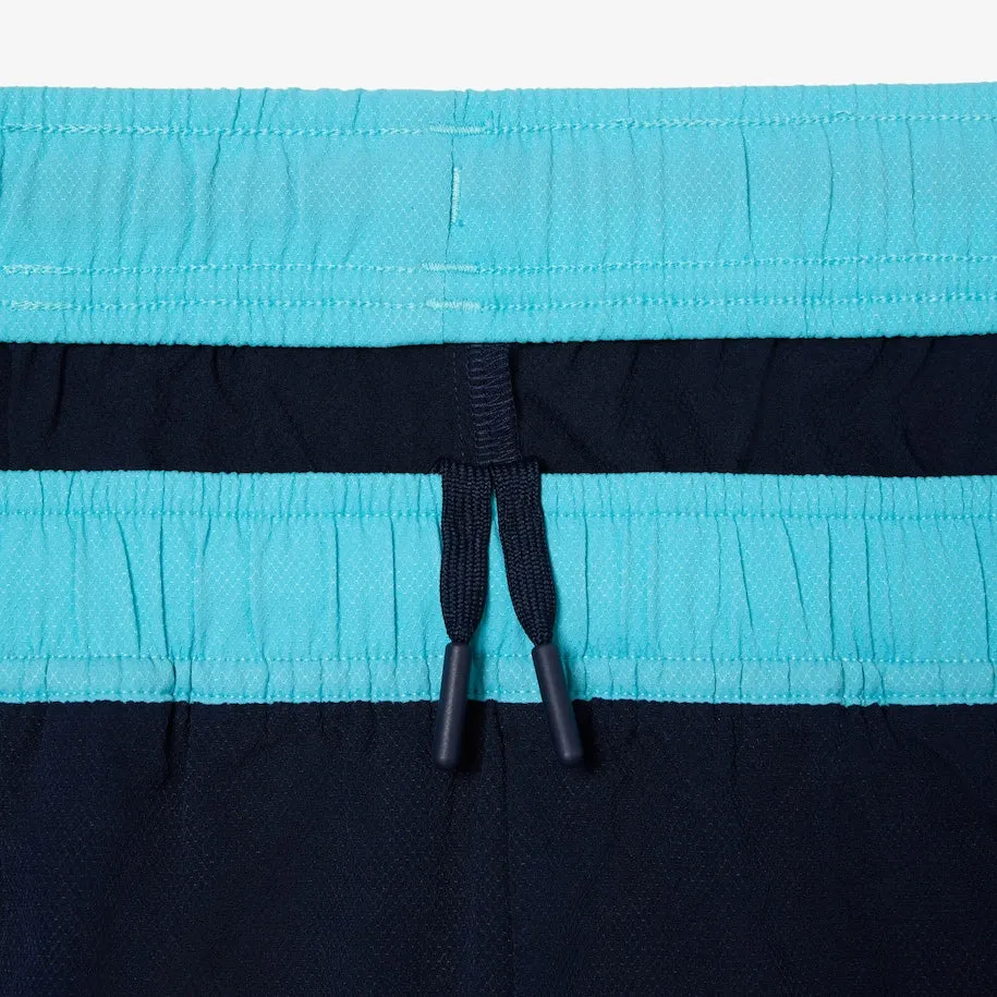 Men's Recycled Fabric Stretch Tennis Shorts Navy Blue