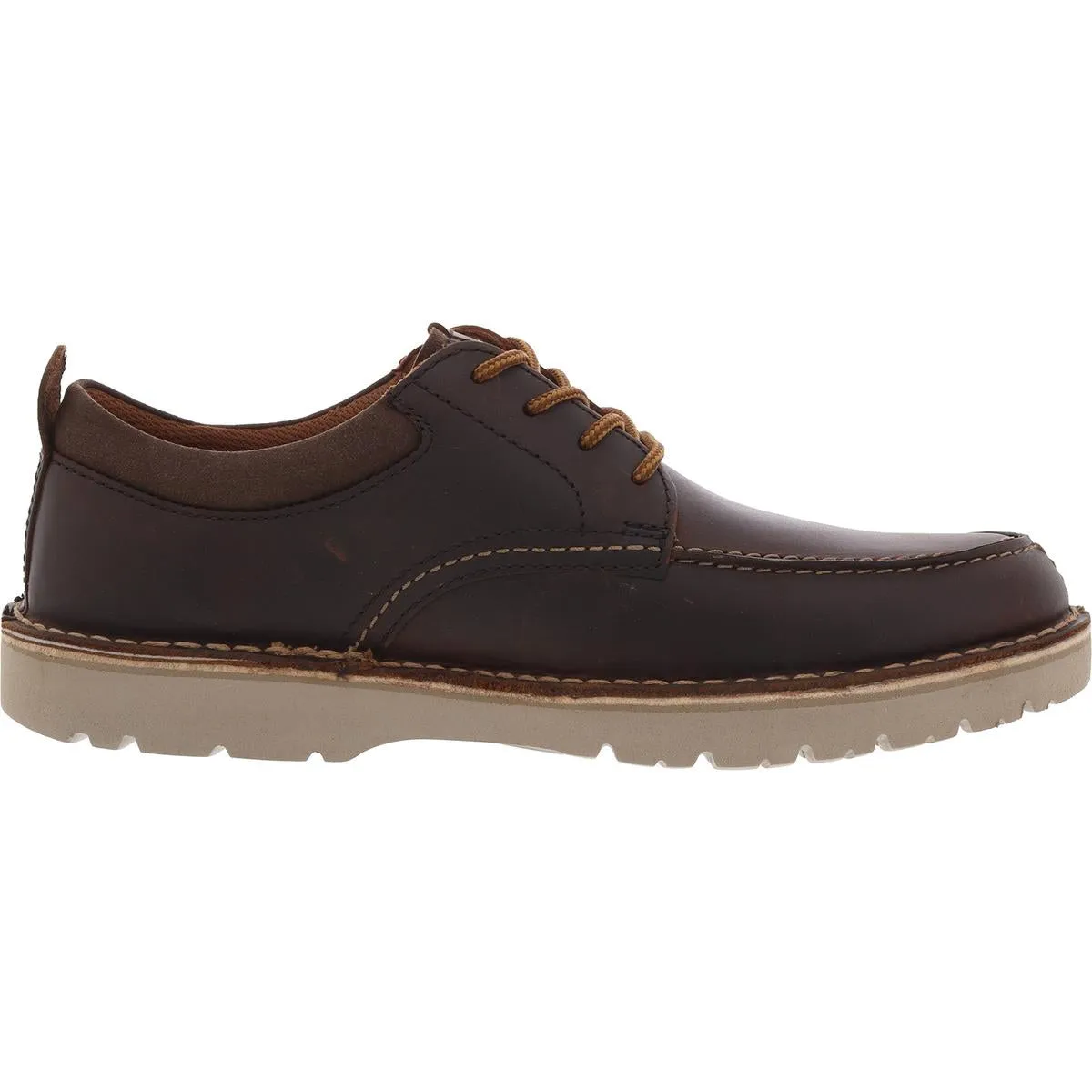 Mens Solid Man Made Derby Shoes