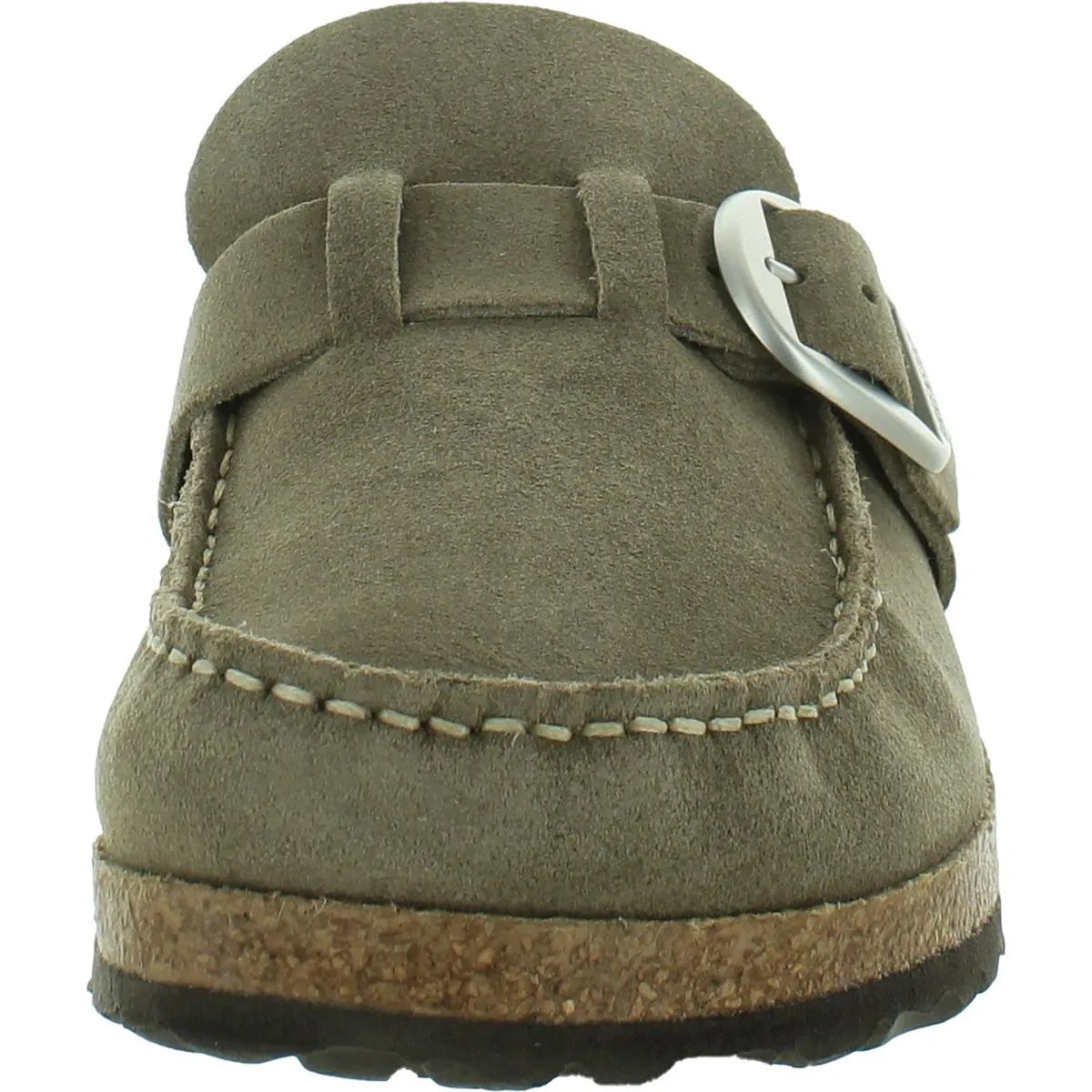 Mens Suede Slide Derby Shoes