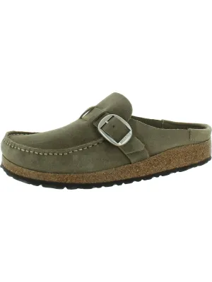 Mens Suede Slide Derby Shoes