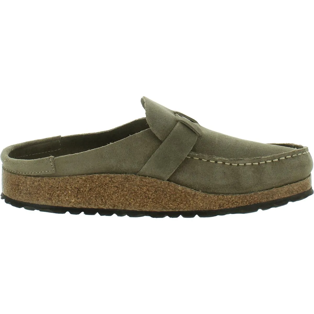 Mens Suede Slide Derby Shoes
