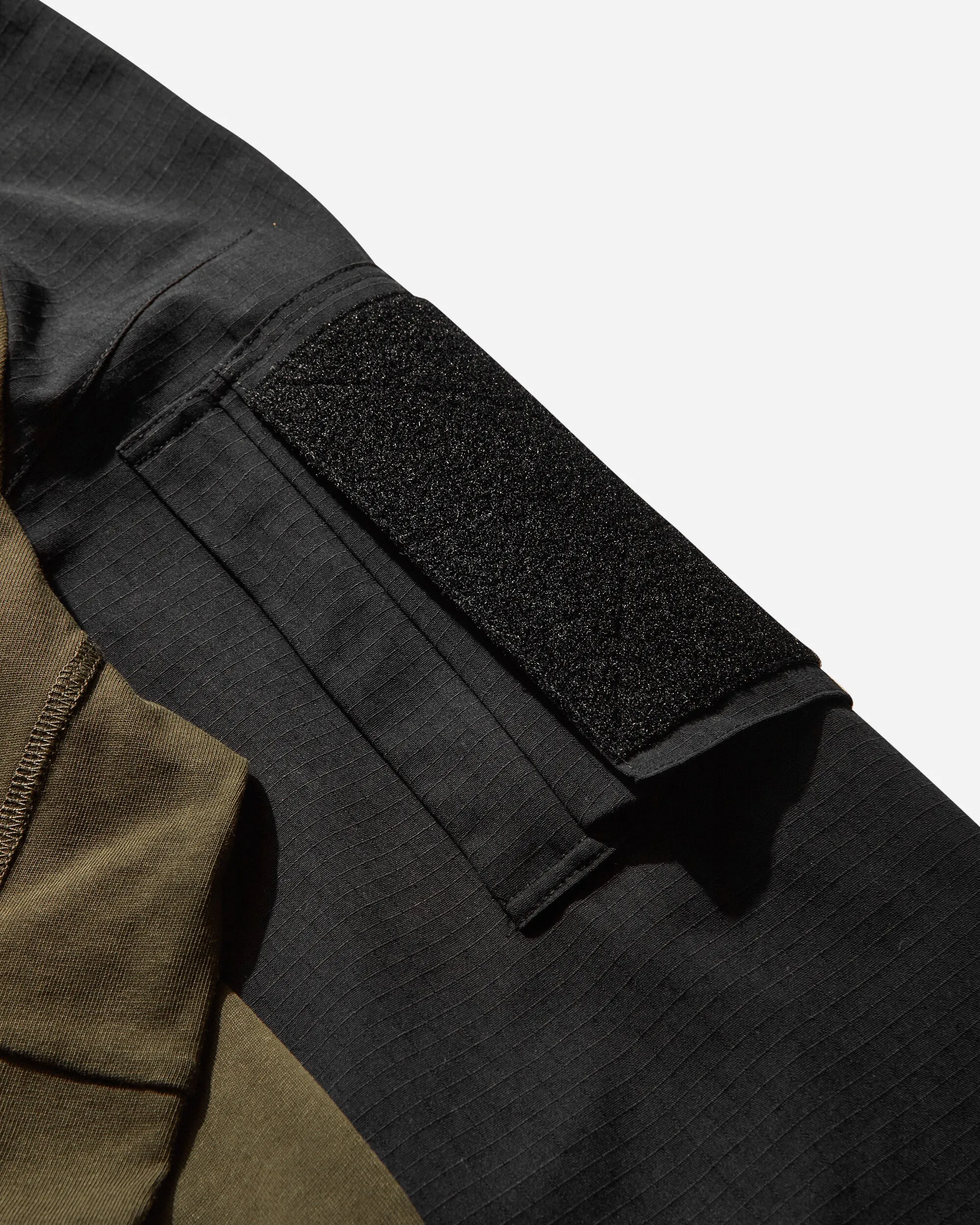 Men's Tactical Half Zip Sweatshirt Black / Army Green