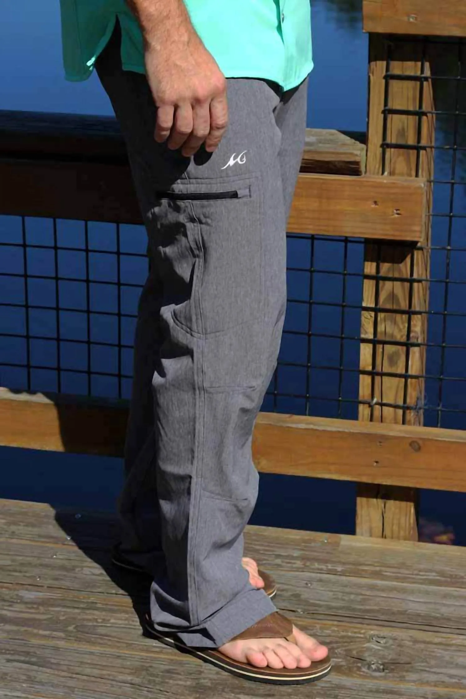Men's Tailwater Pant In Octopus Ink
