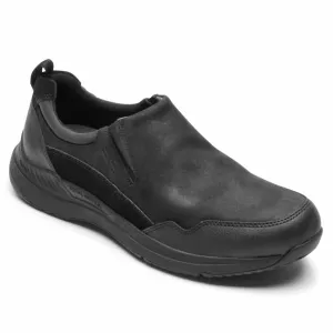 Men's Total Motion Trail Waterproof Slip-On In Black