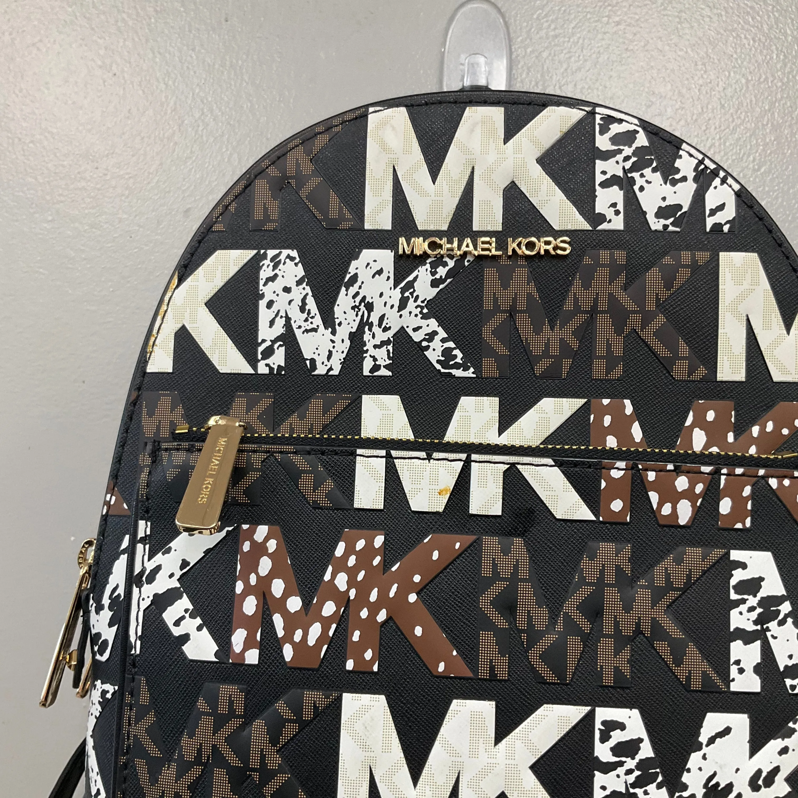 Michael Kors Bags Backpack Designer By Michael Kors In Black, Size:Small