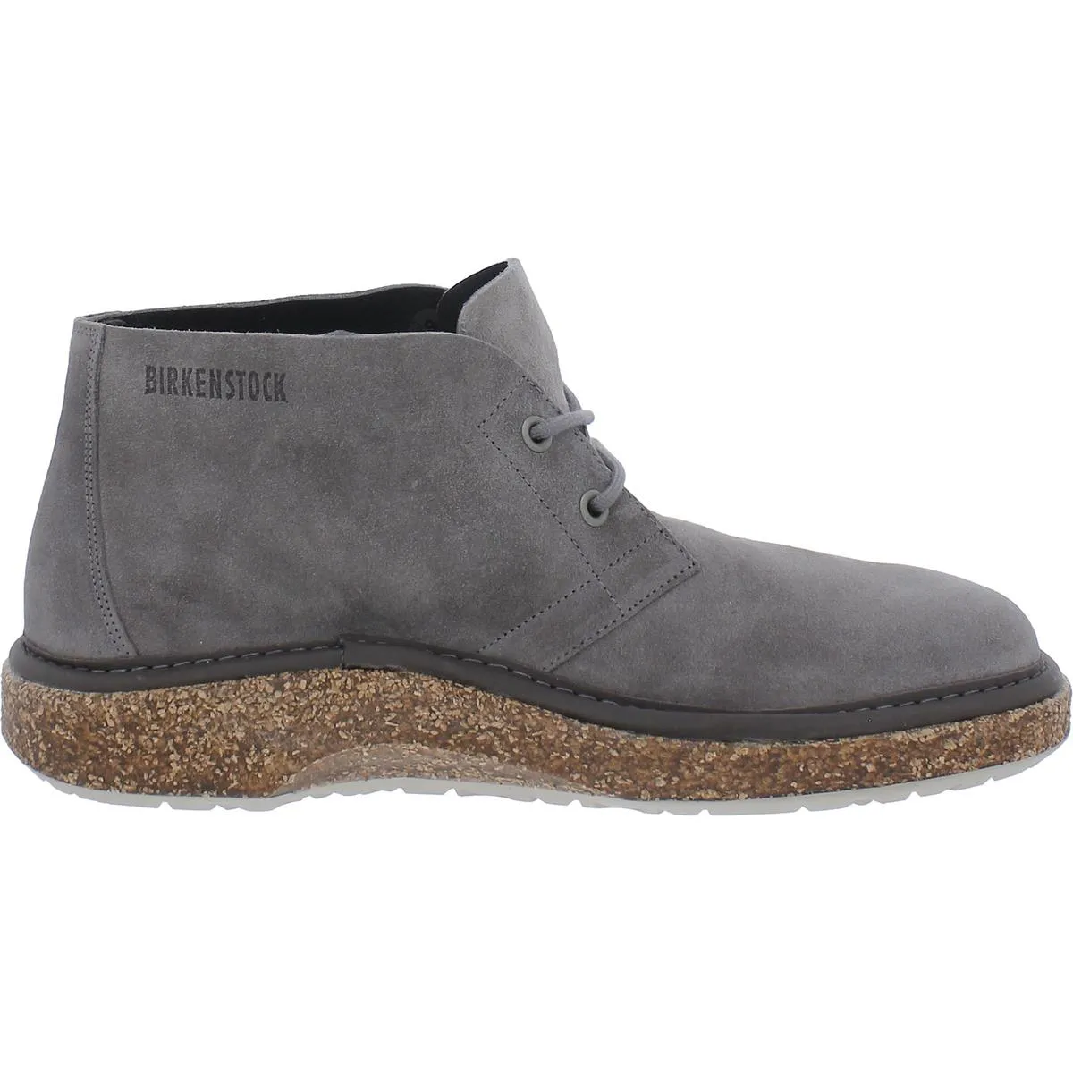 Milton Mens Suede Footbed Booties