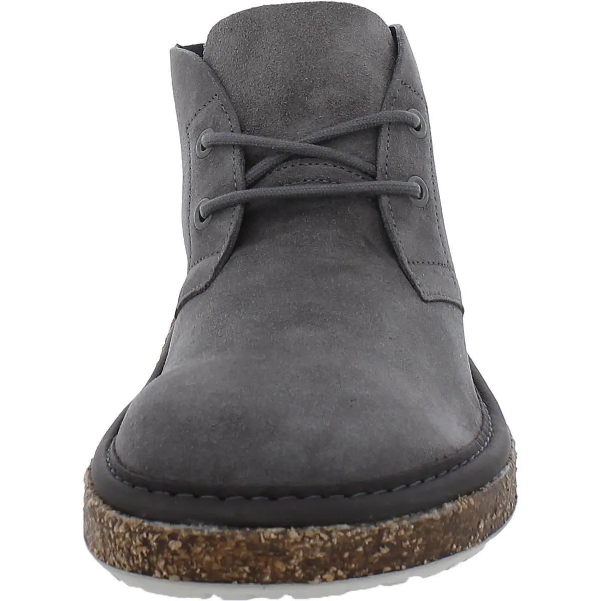 Milton Mens Suede Footbed Booties