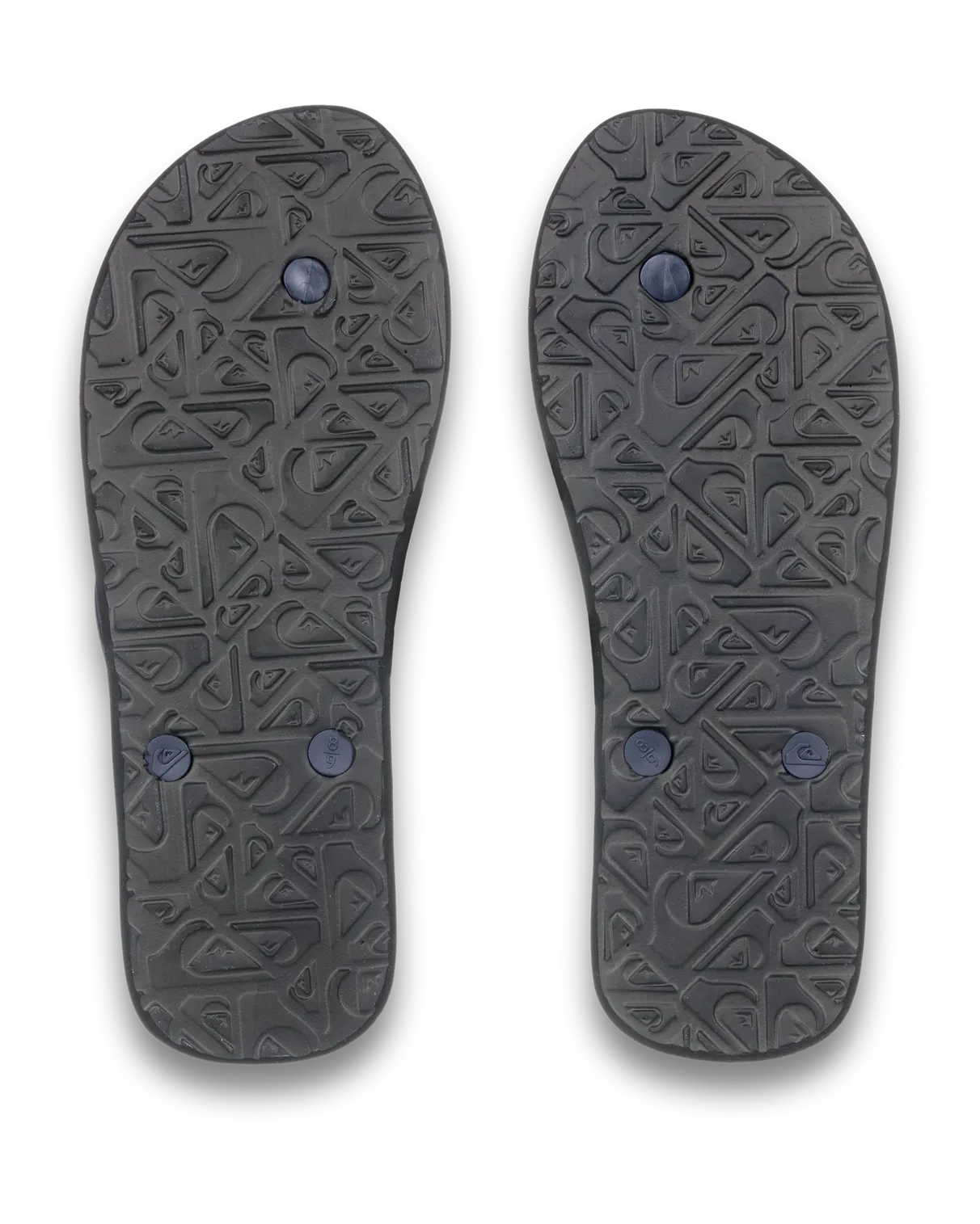 Molokai Art 25 Flip Flops in Nebulas Blue Wordblock