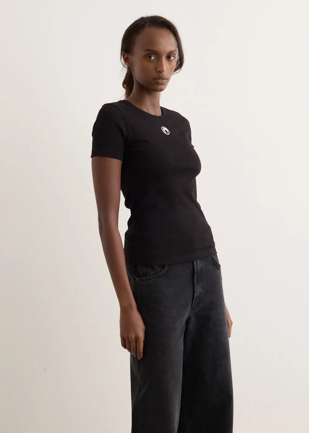 Moon Logo Jersey Baby Fit T-Shirt