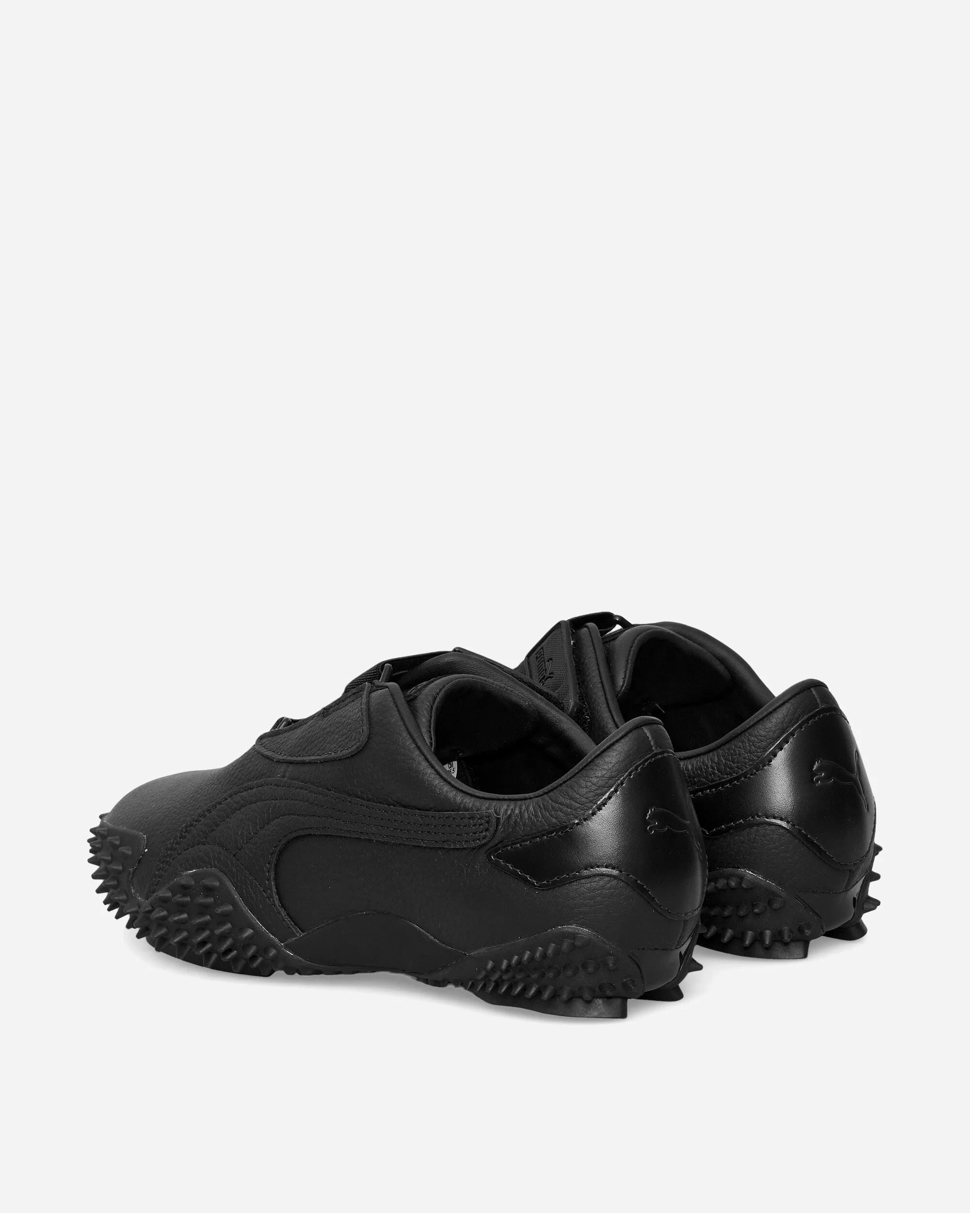 Mostro Leather Sneakers Black
