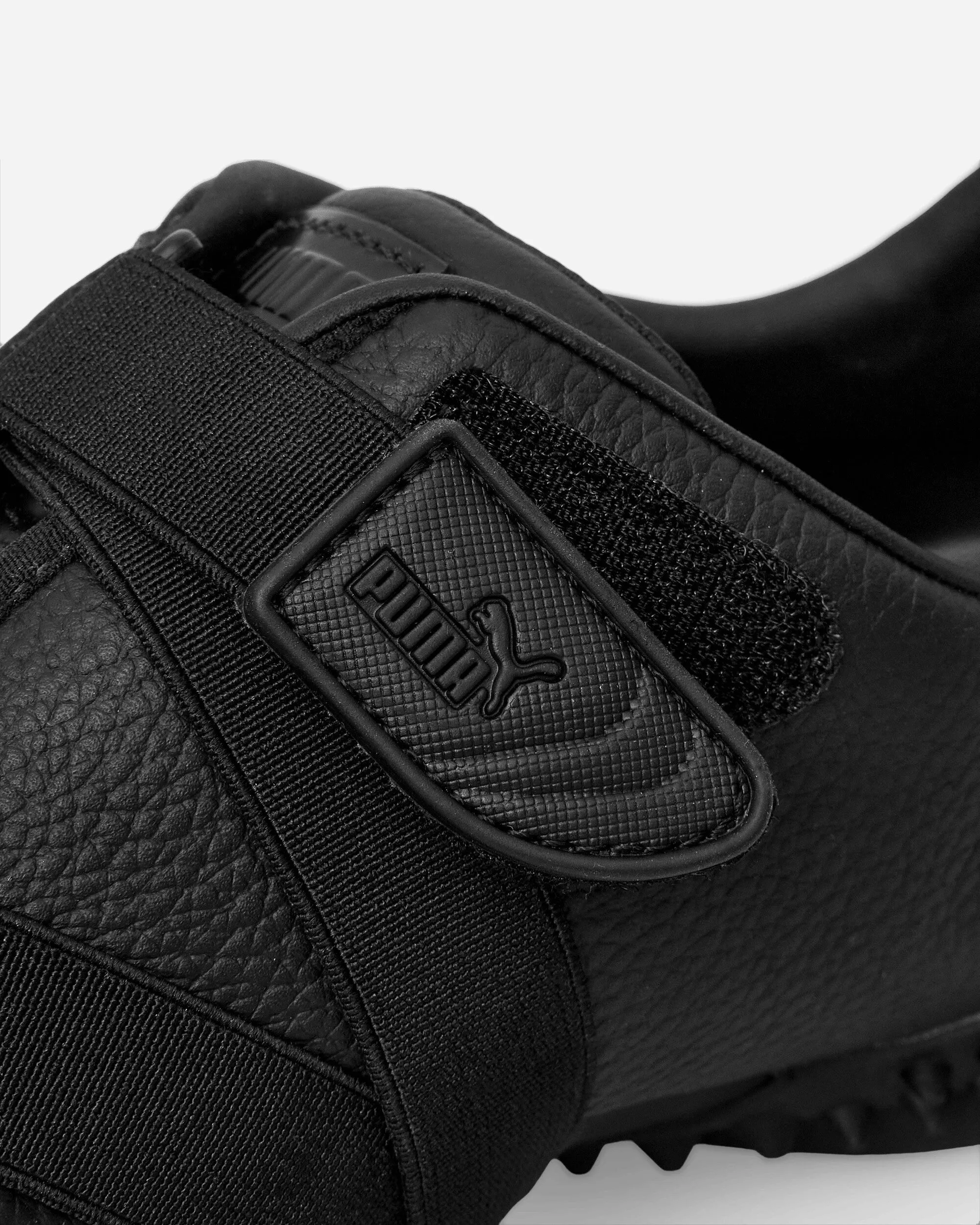 Mostro Leather Sneakers Black