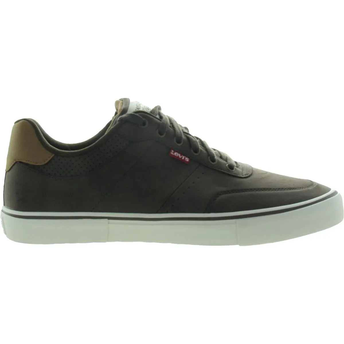Munro Mens Lace-Up Faux Leather Casual And Fashion Sneakers