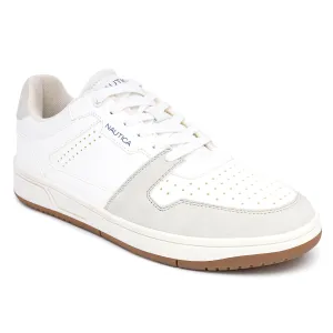 Nautica Mens Logo Lace-Up Sneaker