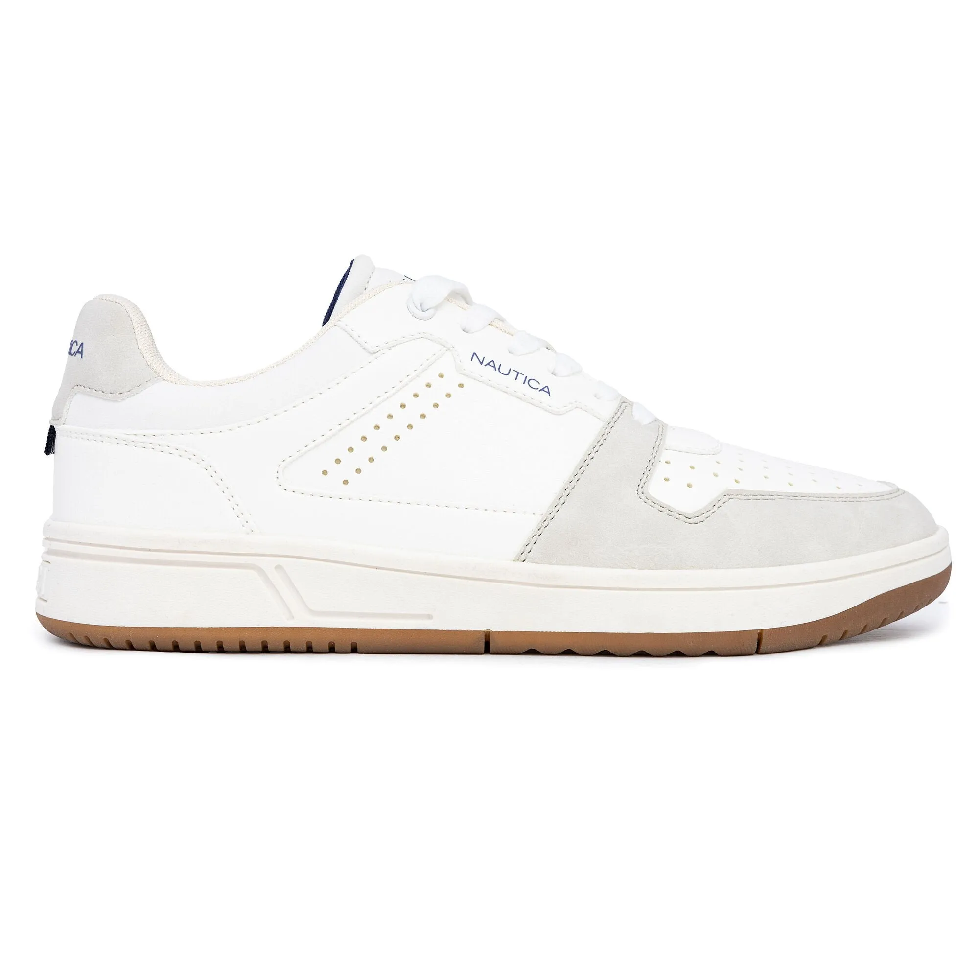 Nautica Mens Logo Lace-Up Sneaker