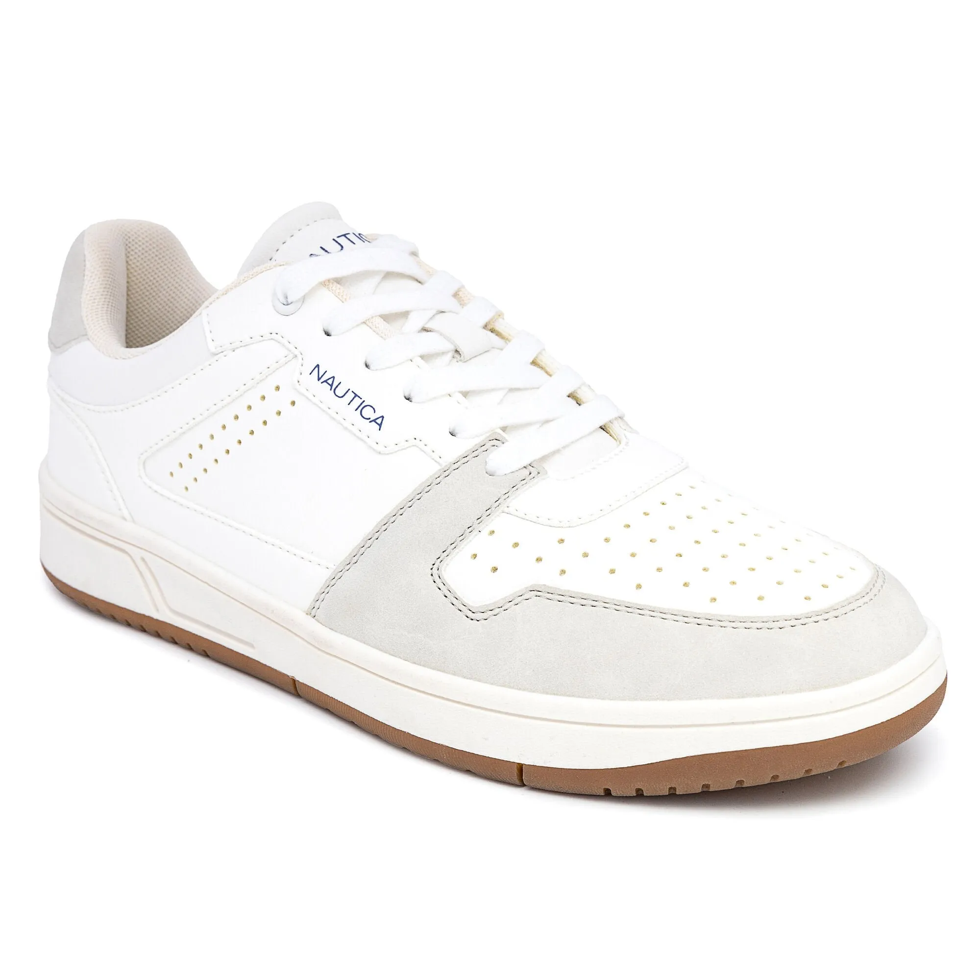 Nautica Mens Logo Lace-Up Sneaker