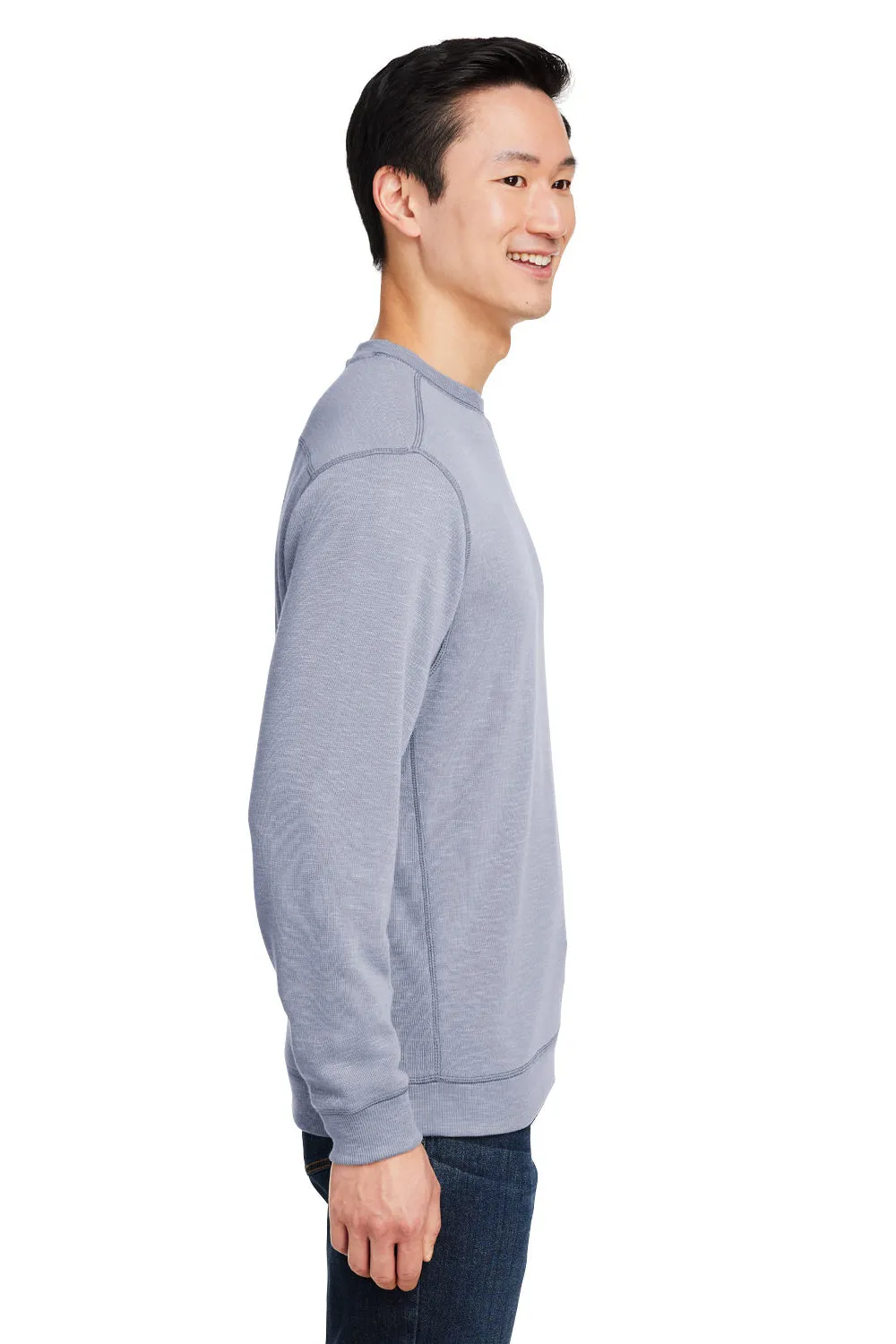 Nautica Mens Sun Surfer Supreme Crewneck Sweatshirt - Vintage Pebble Grey