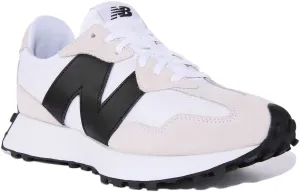 New Balance MS 327 CWB In White Black Shoes New Balance