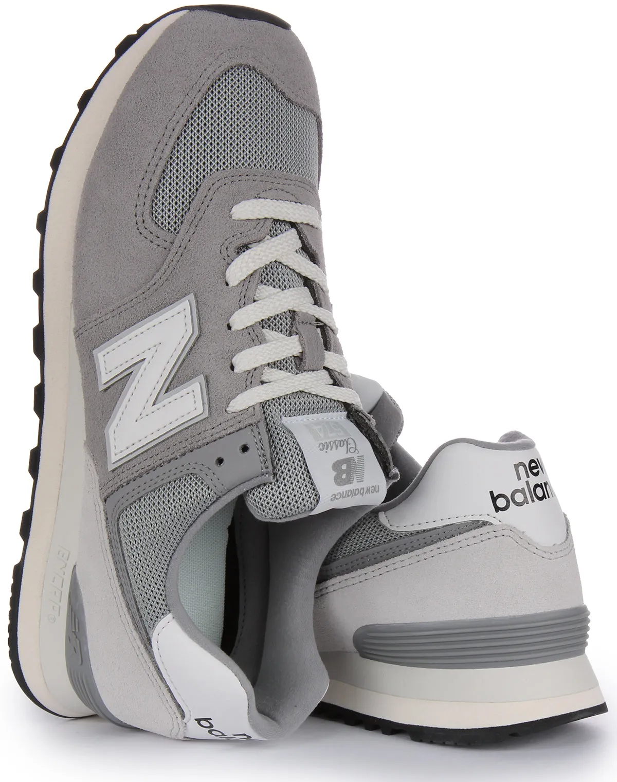 New Balance U574 TG2 In Grey White Shoes New Balance