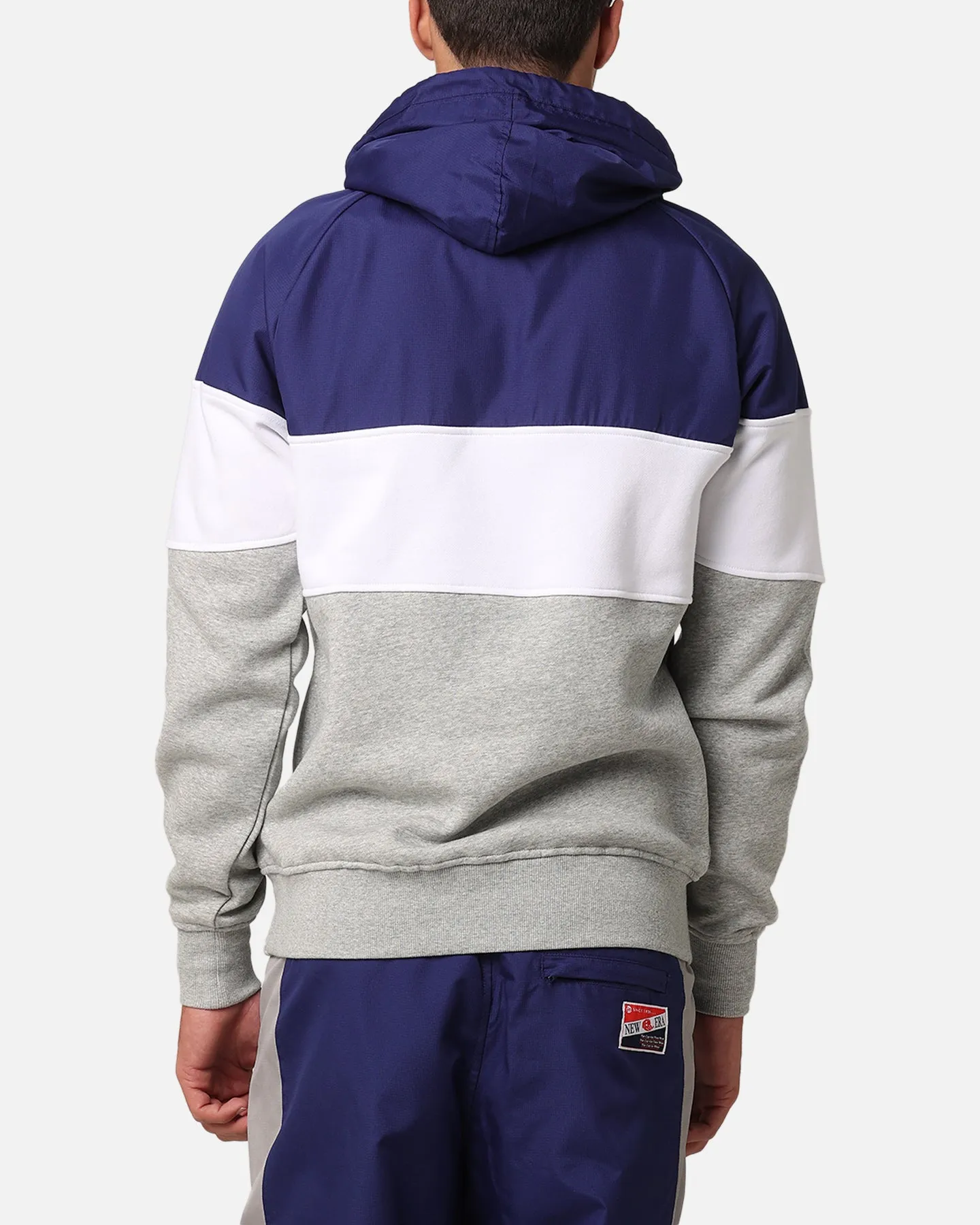 New Era Los Angeles Dodgers Quarter Zip Hoodie Dark Blue