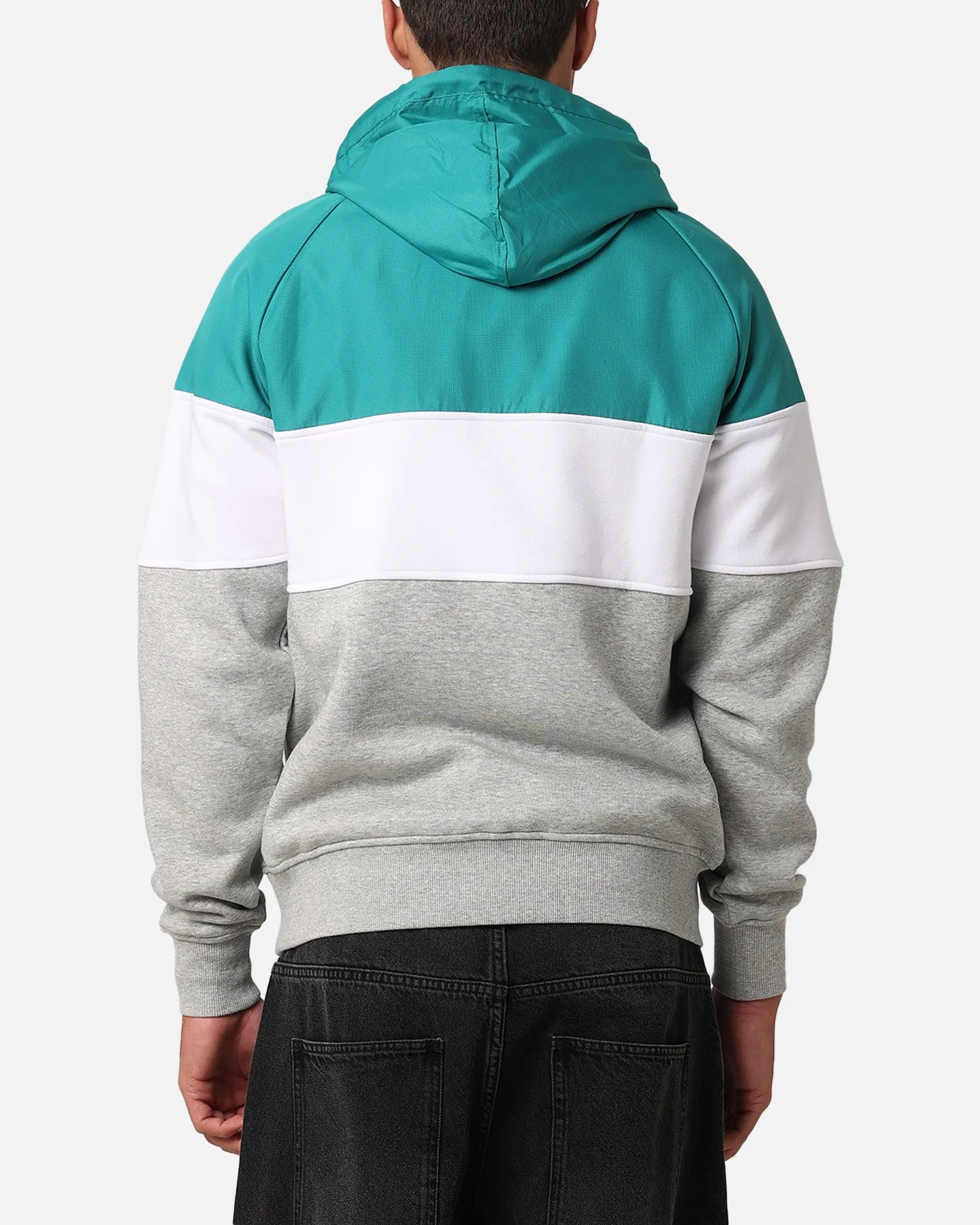 New Era Miami Dolphins Quarter Zip Hoodie Turquoise