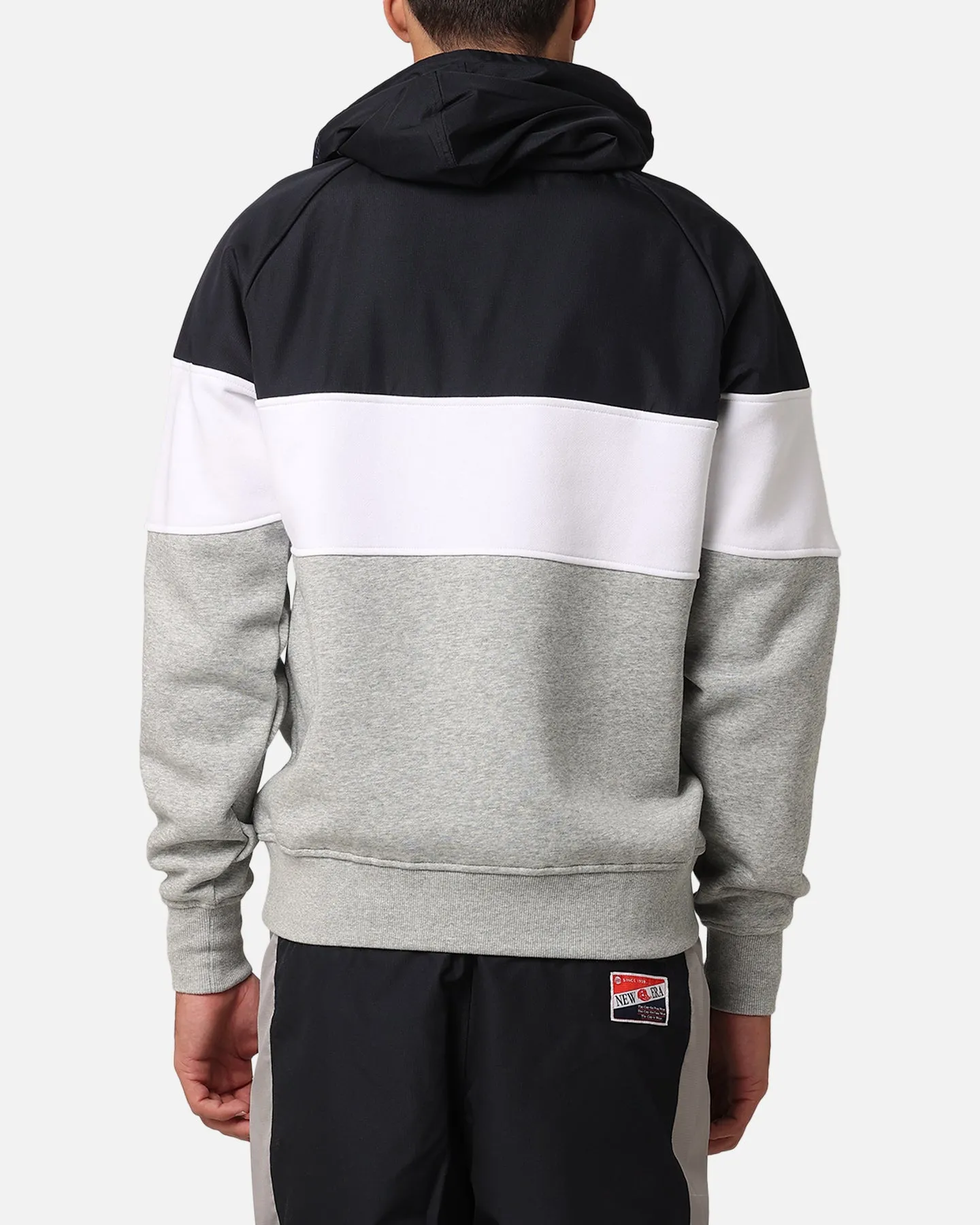 New Era New York Yankees Quarter Zip Hoodie Navy