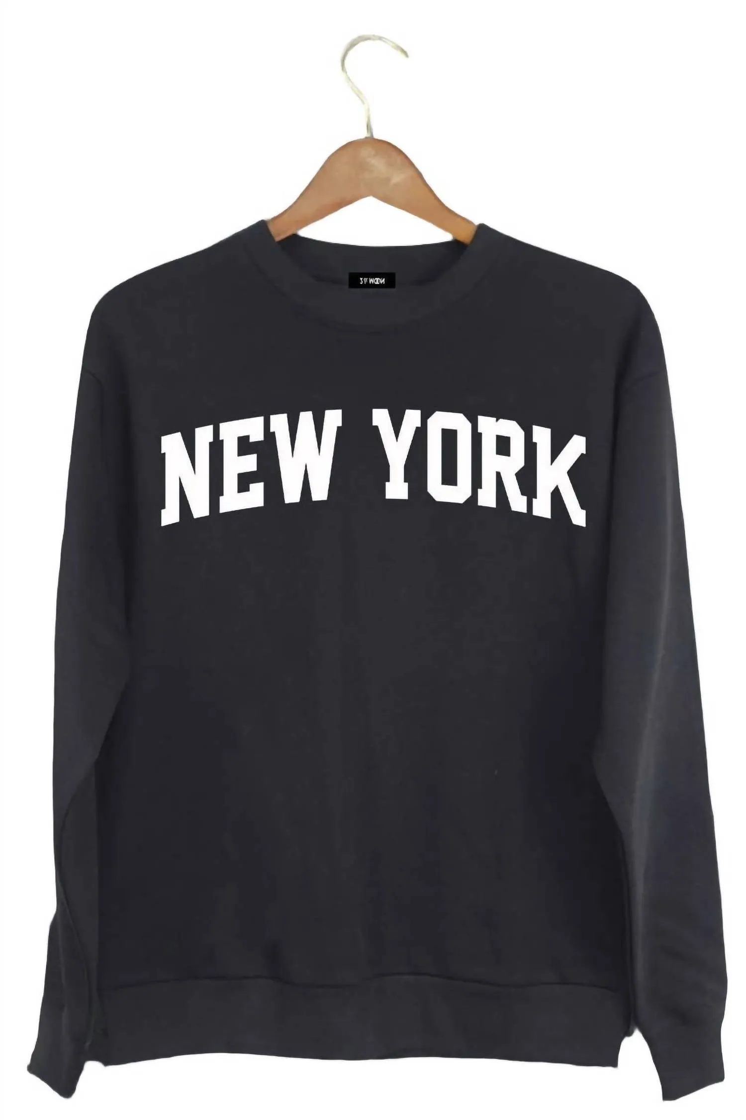 New York Sweatshirts In Black