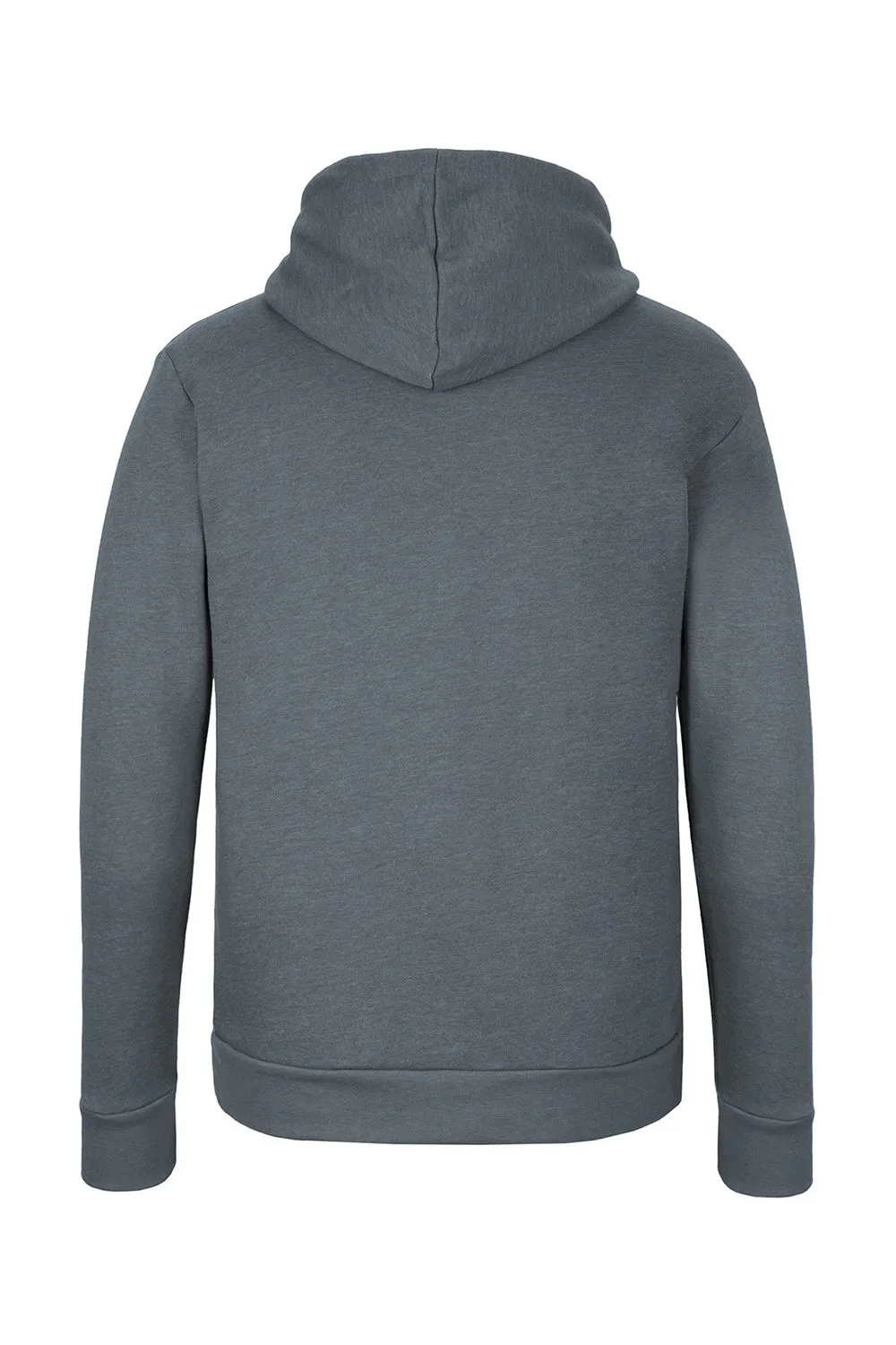 Next Level Mens Malibu Hooded Sweatshirt Hoodie w/ Pouch Pocket - Heather Slate Blue