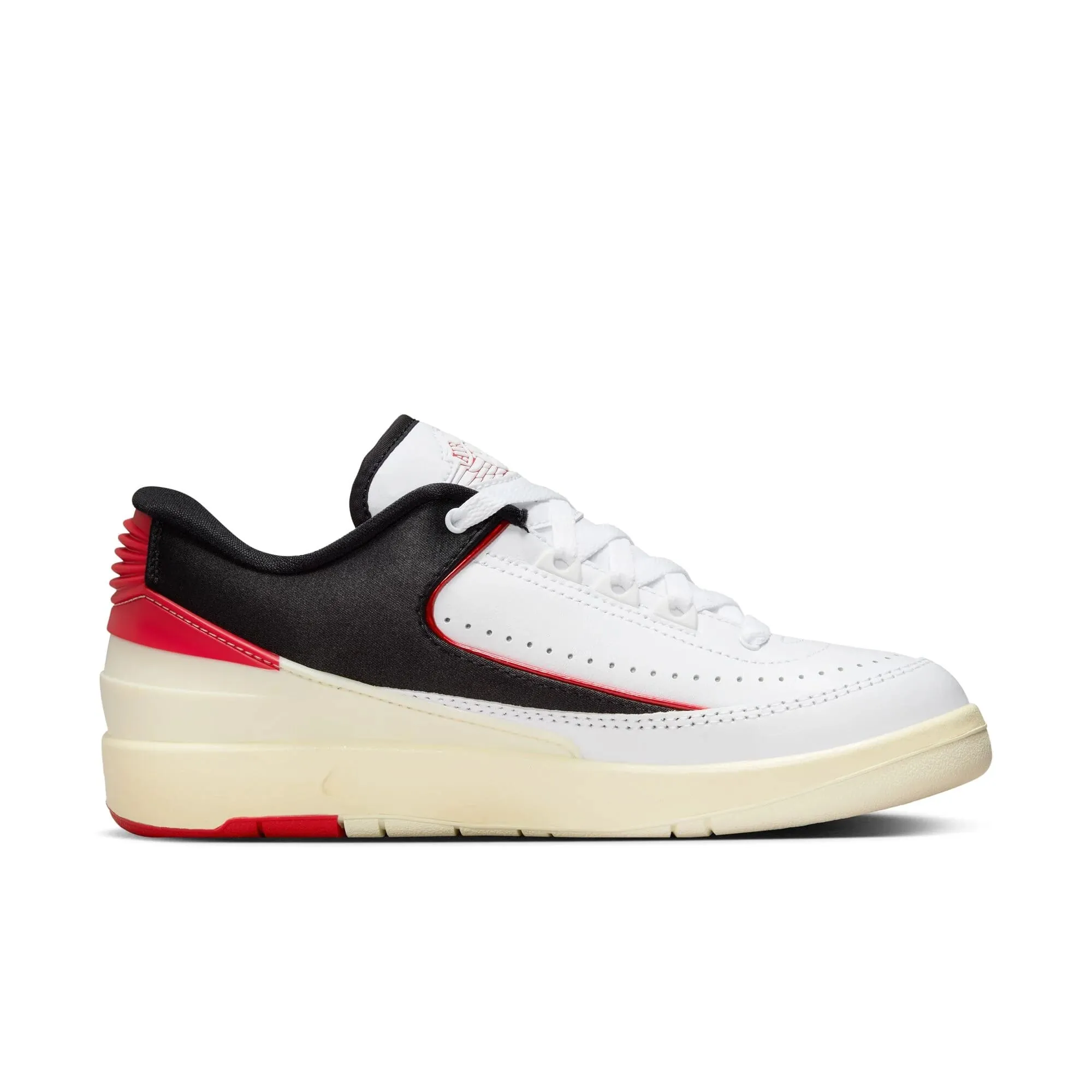Nike Air Jordan 2 Retro Low White/University Red-Black  FD4849-106 Women's