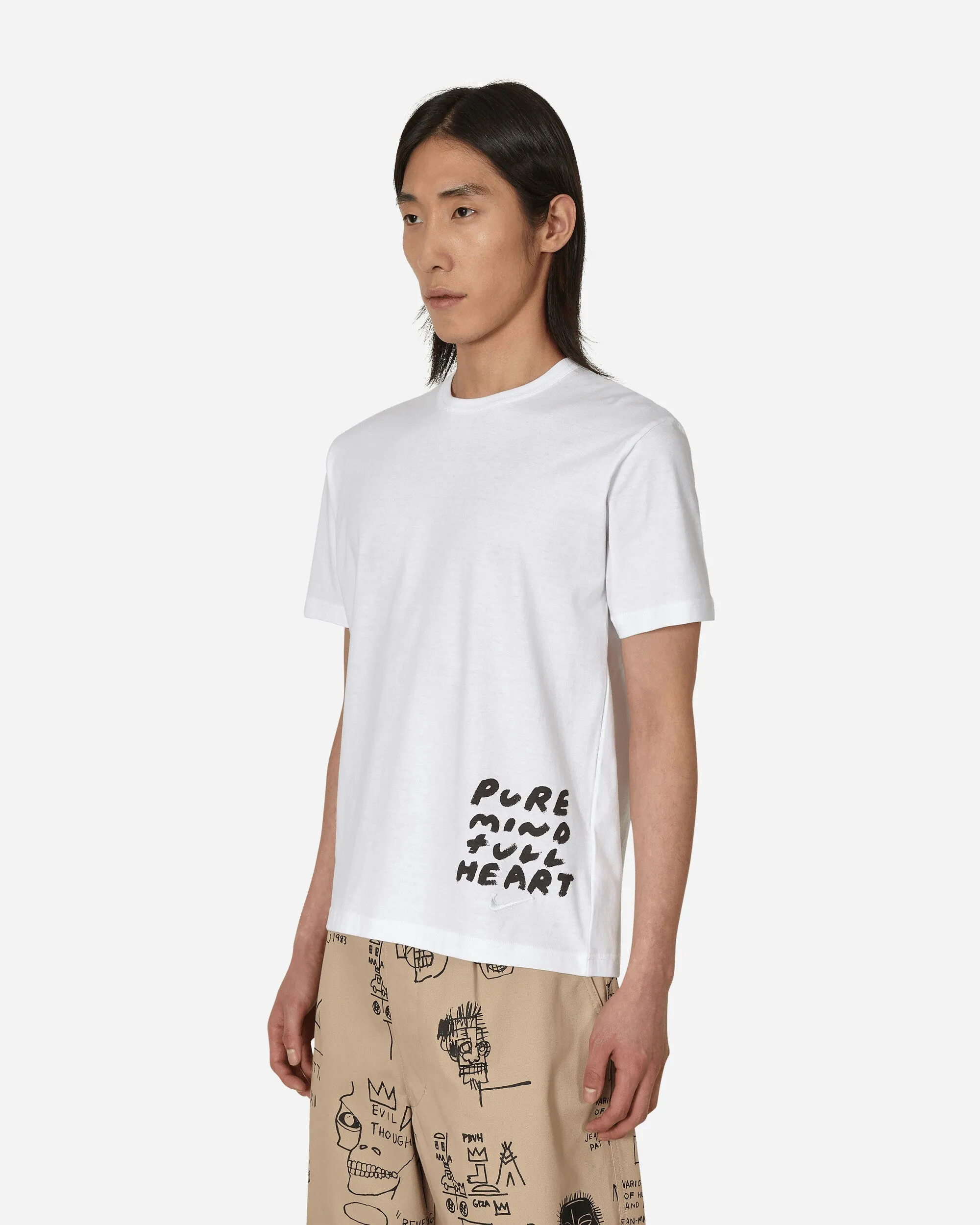 Nike Message Print T-Shirt White