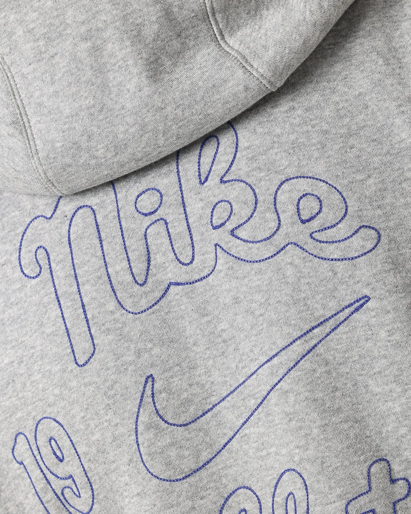 Nike Sportswear Club Essential Full Zip Hoodie Dark Grey Heather