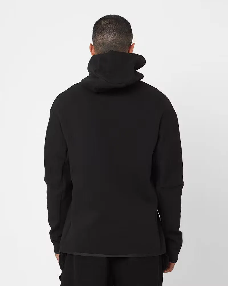Nike Sportswear Tech Fleece Windrunner FB7921-893 Hoodie Men US L Orange SGN1442