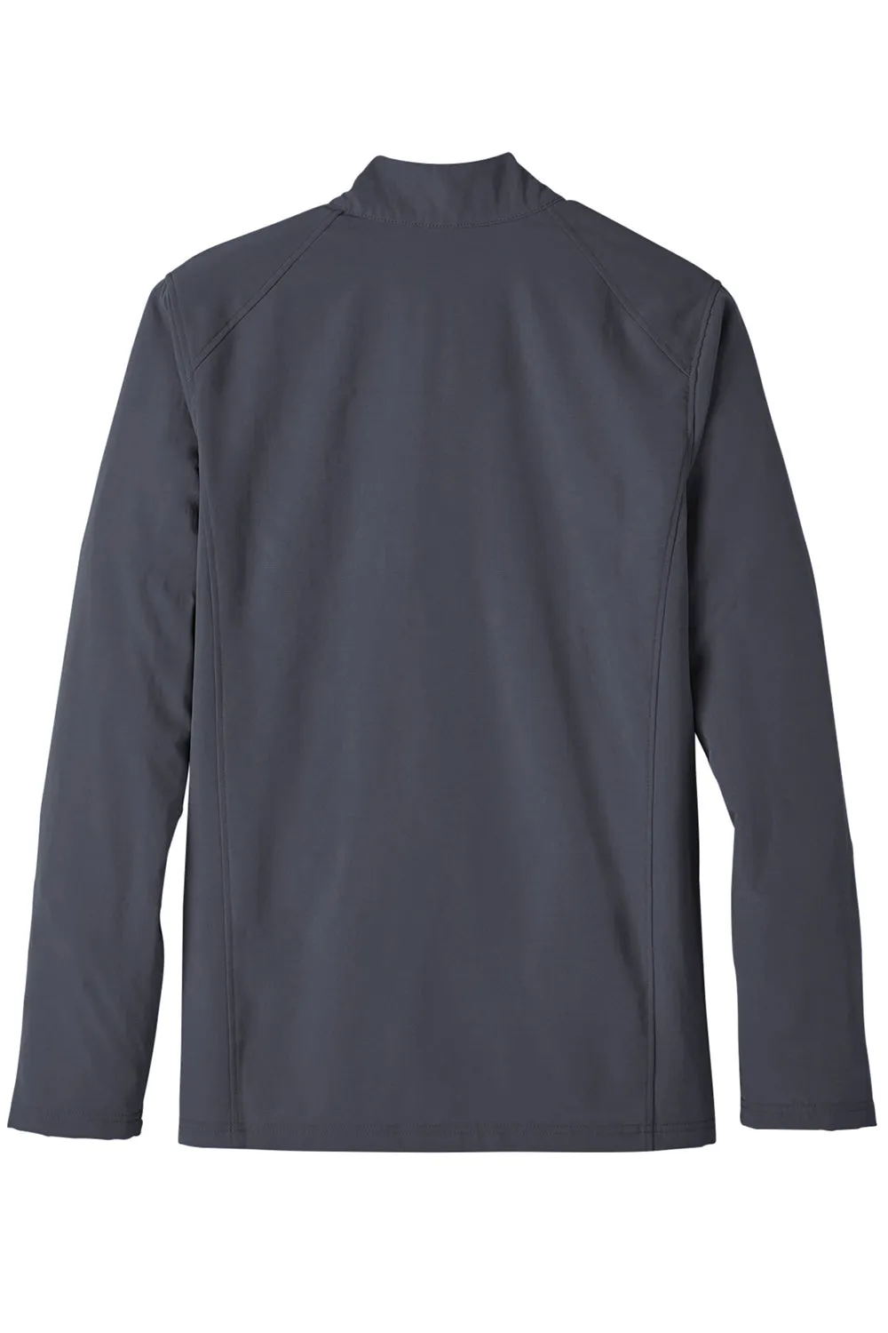 North End Mens Quest Performance Moisture Wicking 1/4 Zip Sweatshirt w/ Pockets - Carbon Grey/Black - Closeout