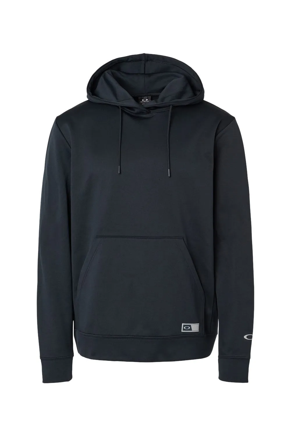 Oakley Mens Team Issue Hydrolix Hooded Sweatshirt Hoodie w/ Pouch Pocket - Blackout